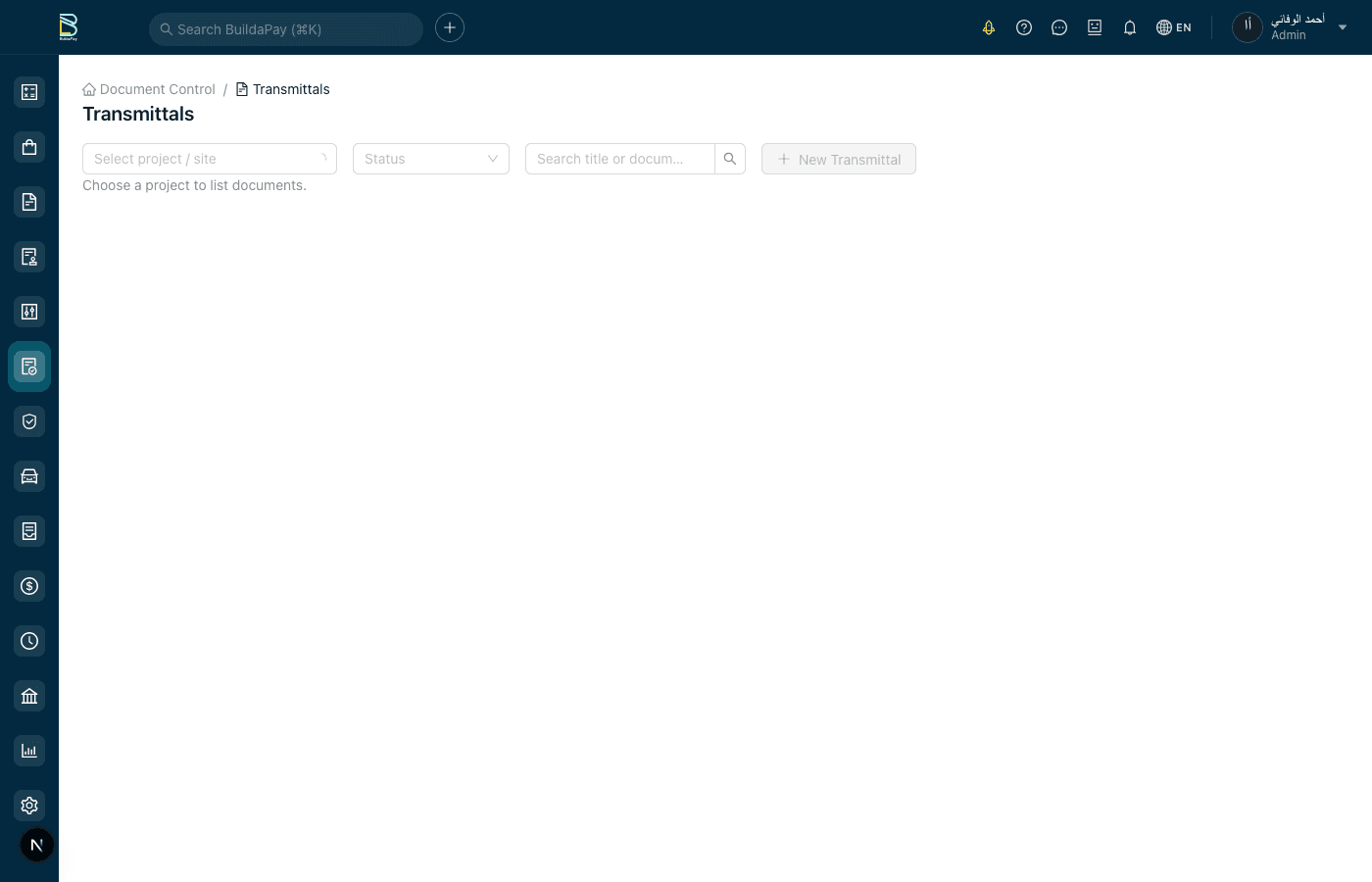 Transmittals & Delivery Tracking